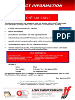 Viton Adhesive Caulk Information Sheet