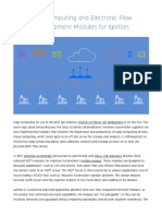 Edge Computing and Electronic Flow Measurement Modules for Ignition