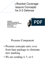 33 Defense - Bracket Coverage - Pressure Concepts