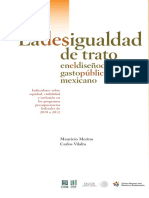 La Desigualdad Dtrato CIDE INACSS PDF