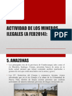 ACTIVIDAD DE LOS MINEROS ILEGALES (A FEB2014
