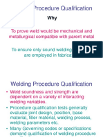 Welding Procedure Qualification