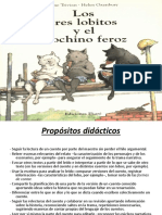 LOS TRES LOBITOS Y EL COCHINO FEROZ Presentacion Power Point