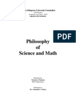 Philosophy of Science and Math