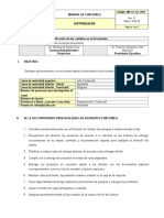 Manual de Función - Distribuidor