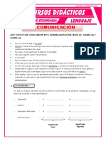 La Comunicacion Humana para Primero de Secundaria PDF