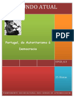 UFCD - 6667 - Portugal, Do Autoritarismo À Democracia - Índice