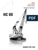 Crawler Crane (80 Ton) Hc-80-Imperial-Datasheet - (En) PDF
