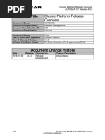 AUTOSAR TR ClassicPlatformReleaseOverview