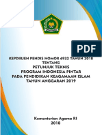 Juknis PIP Pendidikan Keagamaan Islam 2019