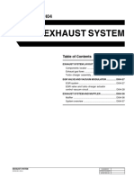 Exhaust System Layout and Components