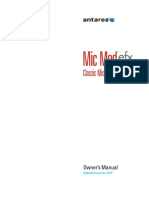 12 Mic Mod EFX Manual