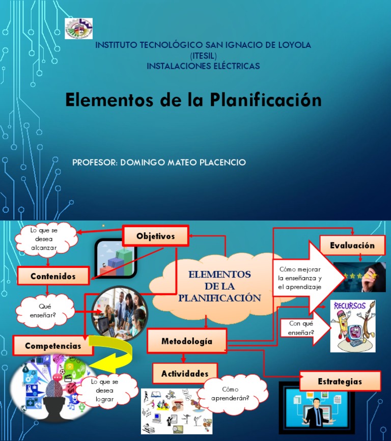 Elementos de la Planificación Educativa | PDF