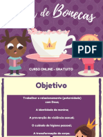 Apostila Chá de Bonecas - Trabalhando A Identidade Da Menina - PDF Versão 1