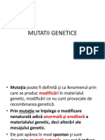 GENETICA III-MUTATII GENETICEvld