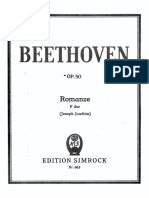 Beethoven Romanza Op 50