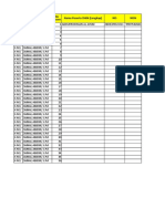 Daftar Keterangan Diri Siswa 2019