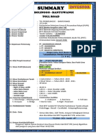 Summary Tol Probowangi