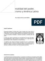 Colonialidad Del Poder, Eurocentrismo y América Latina