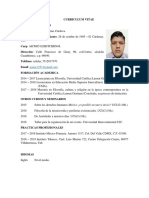 CURRICULUM VITAE - José Manuel Arias C.