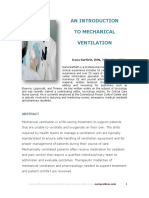 An Introduction To Mechanical Ventilation Ceu PDF