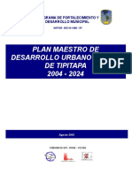 Plan Maestro de Desarrollo Urbano de Tipitapa