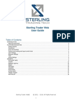 Sterling Web Trader Guide V7 1220