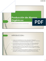 Producción de Abonos orgánicos (Compost)