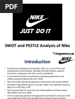 Nike SWOT