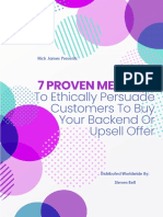 7 Proven Methods to Get Your Customers to Buy Your Back End or Upsell Product