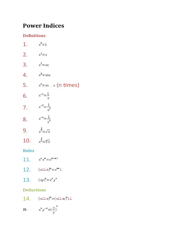 Power Indices | PDF