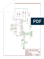 AVR and 8051 USB ISP Programmer Circuit Diagram