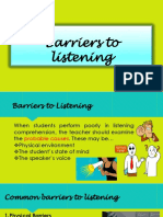 How to Overcome Barriers to Effective Listening