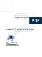 Computer Applications by (Engr. M SHUMRAIZ SHARIF)