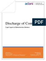 Discharge of Contract - Raj Shah - Roll No. 32 - LAIB PDF