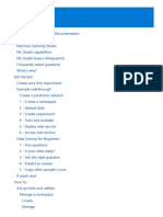 ML With Microsoft PDF
