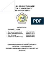 MAKALAH STUDI KONSUMEN FOOD SERVICE