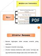 BENZENA DAN TURUNANNYA