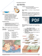 Unit 1 - Module 1 - Plate Tectonics