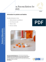Medication Reconciliation For Patient Safety