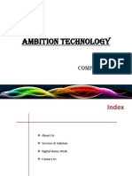 Ambition Technology Company Profile - Make Money from Home with Digital Work