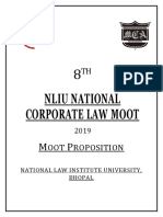 Moot Proposition 8th NNCLM 2019