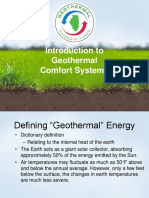 Introduction To Geothermal Comfort Systems Dave Buss GAOI Northern Meeting 10 30 13