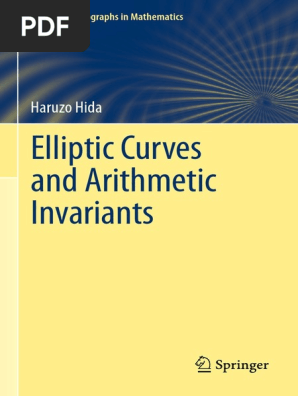 Hida Elliptic Curves And Arithmetic Invariants Field Mathematics Ring Mathematics