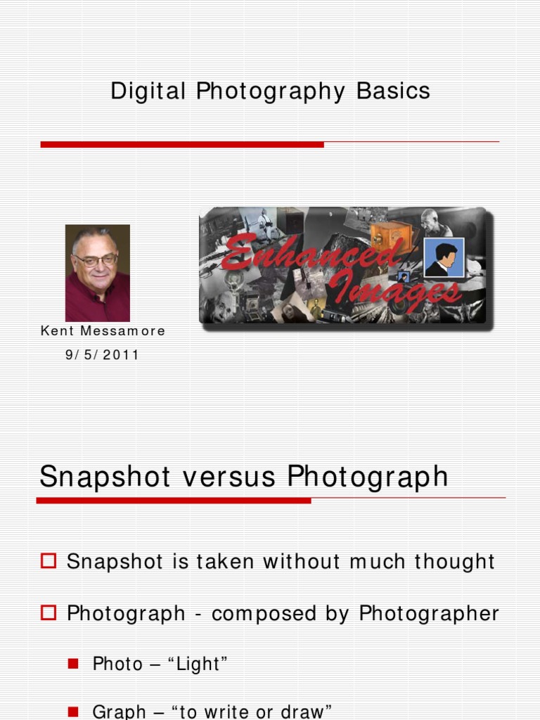 Digital Photography Essentials Guide | PDF | Digital Camera Modes ...