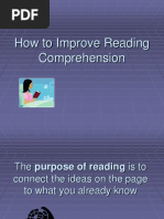 Improve Your Reading Skills: 10 Tips | PDF | Career & Growth