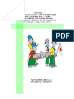 (tugas b. indonesia) Proposal Pelantikan PMR