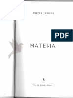 Andrea Cruzado - MATERIA (Paloma Ajena, 2015)