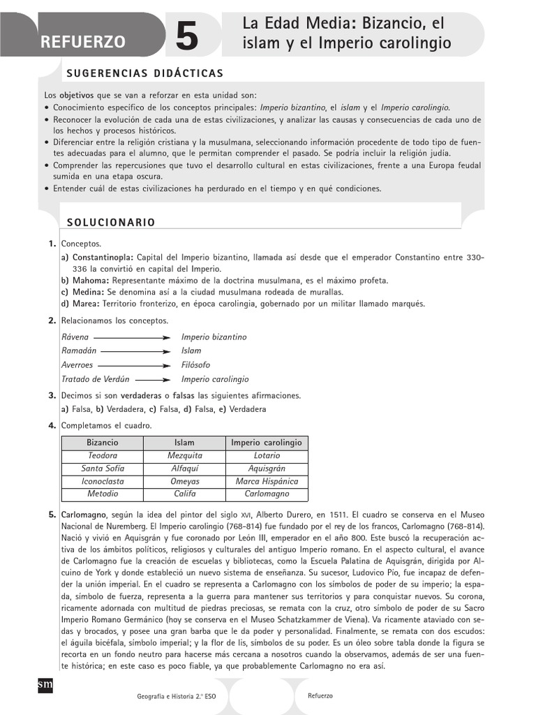 Bizancio, Islam y el Imperio Carolingio | PDF | imperio Bizantino ...
