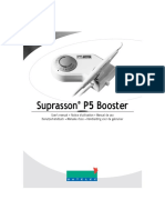 Satelec Suprasson p5 booster - user's manual - multilingual